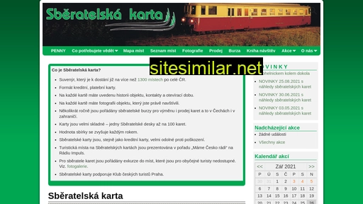 sberatelskakarta.cz alternative sites