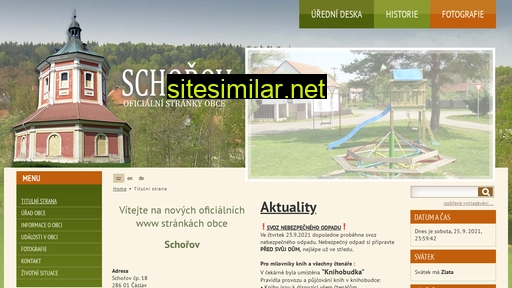 schorov.cz alternative sites