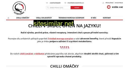 scorpionka.cz alternative sites