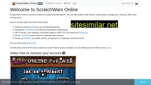 scratchwars-online.cz alternative sites