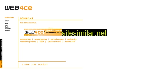 screen.cz alternative sites