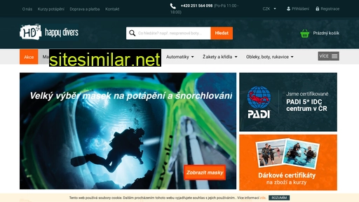 scubashop.cz alternative sites
