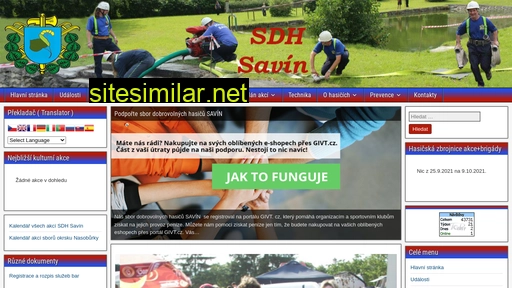 sdhsavin.cz alternative sites