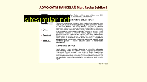 seidlova.cz alternative sites