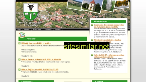 sejrek-bor.cz alternative sites