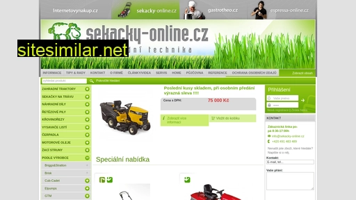 sekacky-online.cz alternative sites