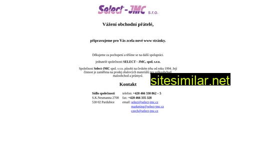 select-jmc.cz alternative sites