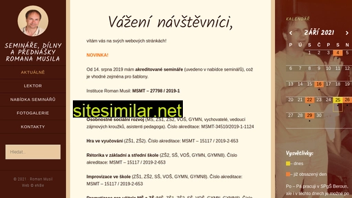 seminaremusil.cz alternative sites