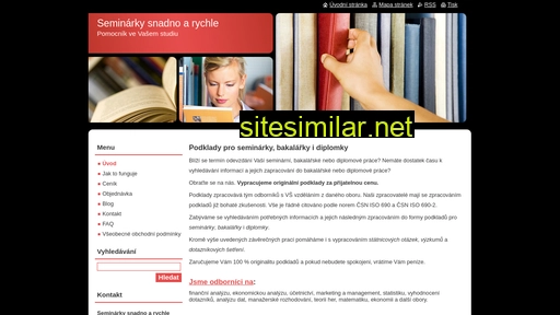 seminarkysnadnoarychle.cz alternative sites