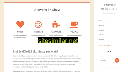 seniorvnemocnici.cz alternative sites