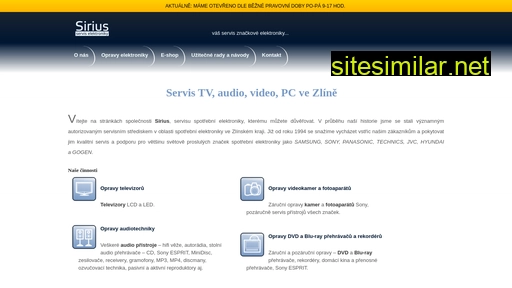 servis-sirius.cz alternative sites