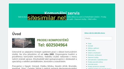 serviskomunalni.cz alternative sites