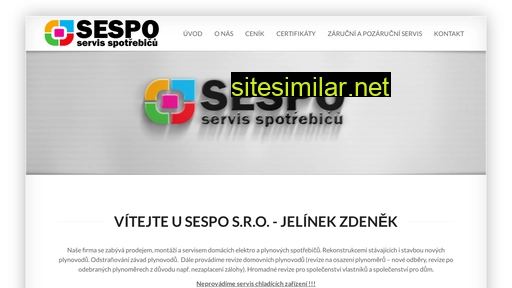 sespo.cz alternative sites