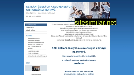 setkanichirurgu.cz alternative sites