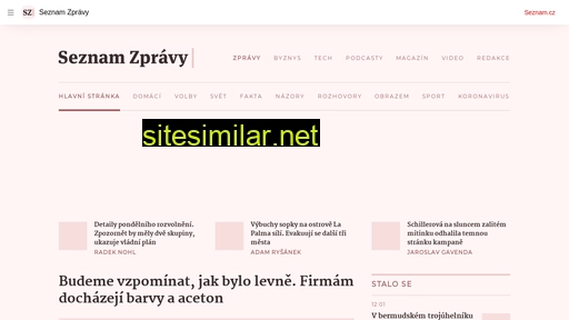 seznamzpravy.cz alternative sites