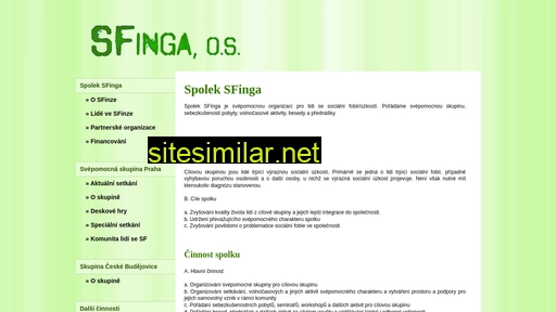 sfingaos.cz alternative sites