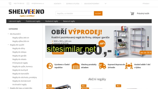 shelveeno.cz alternative sites