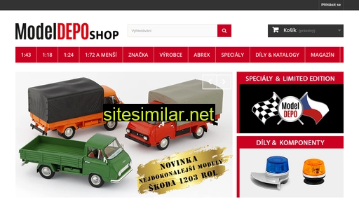 shop.modeldepo.cz alternative sites