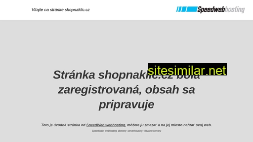 shopnaklic.cz alternative sites