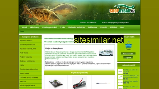 shoprybar.cz alternative sites