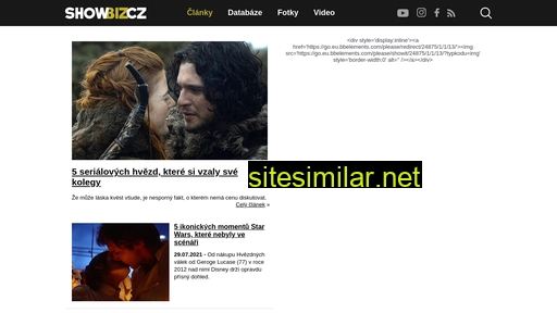 showbiz.cz alternative sites