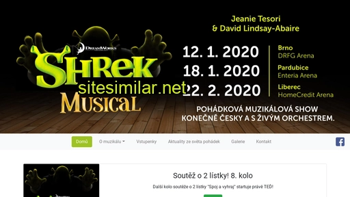shrekmuzikal.cz alternative sites