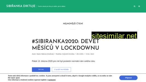 sibiranka.cz alternative sites