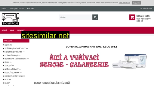 sicistroj-shop.cz alternative sites