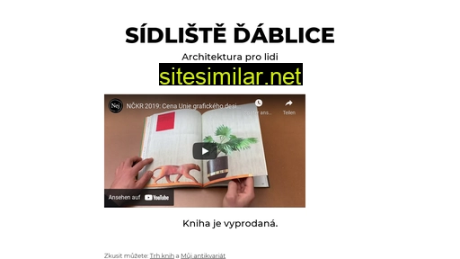 sidliste-dablice.cz alternative sites