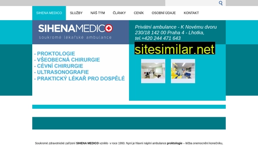 sihena-medico.cz alternative sites