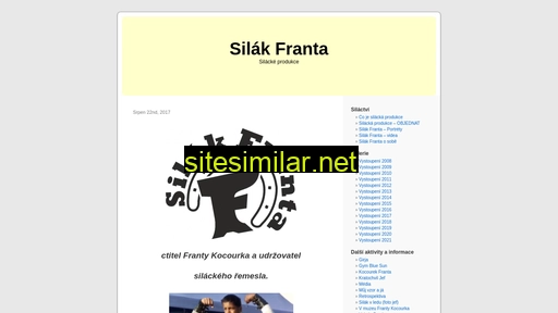 silakfranta.cz alternative sites