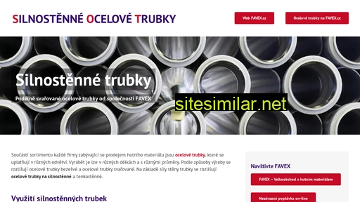 silnostennetrubky.cz alternative sites