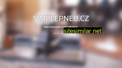 simplepneu.cz alternative sites