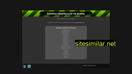 simplify.cz alternative sites