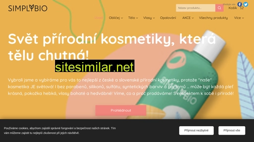 simplybio.cz alternative sites