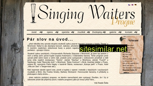 singingwaiters.cz alternative sites