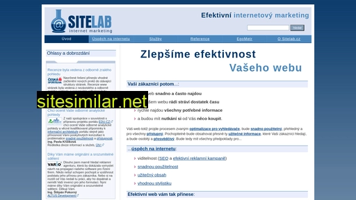 sitelab.cz alternative sites