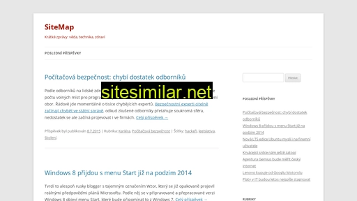 sitemap.cz alternative sites