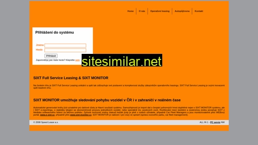 sixt-monitor.cz alternative sites