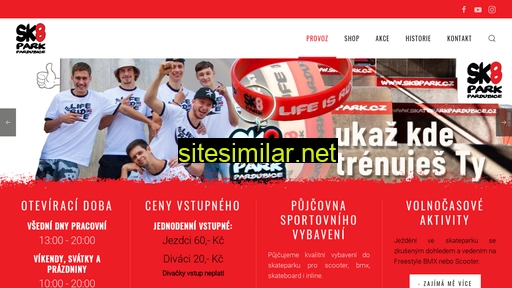 skateparkpardubice.cz alternative sites
