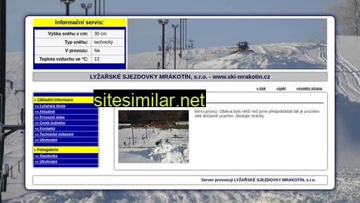 ski-mrakotin.cz alternative sites
