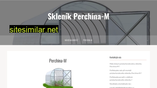 sklenikperchina.cz alternative sites