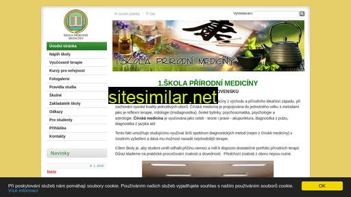 skolaprirodnimediciny.cz alternative sites