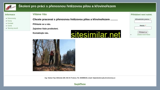 skoleni-pily-krovinorezy.cz alternative sites