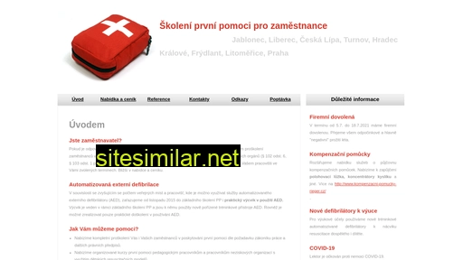skoleni-prvni-pomoc.cz alternative sites