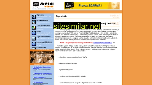 skolniweb.cz alternative sites