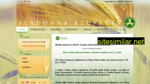 sladovnakounice.cz alternative sites