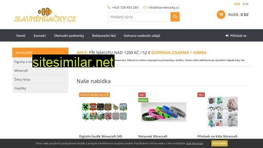 slavnehracky.cz alternative sites