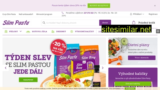 slimpasta.cz alternative sites