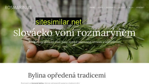 slovackovonirozmarynem.cz alternative sites